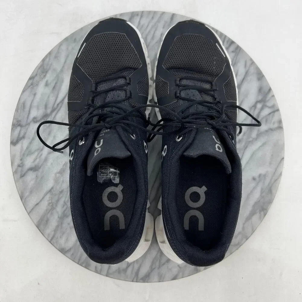 On Womens 10 Shoes Black Cloud 5 Running Lightweight Mesh Sneakers 59.98904